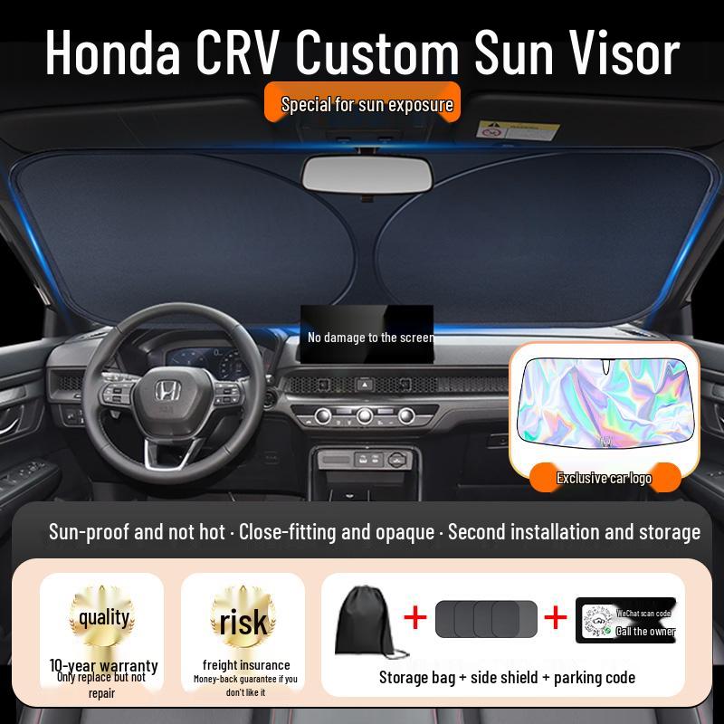Sunscreen Shade and Heat Insulation Curtain for 2024 Honda CRV