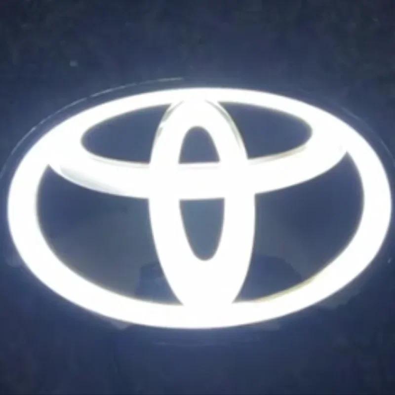 Emblemă Luminoasă Dinamică LED de 190 mm Pentru Toyota Land Cruiser/PRADO Grilă Frontală Capotă Insignă Logo Mașină Accesorii Auto