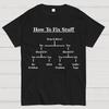 How To Fix Stuff DIY Guide Cotton Summer Casual Cool Loose T-Shirt