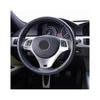 For 2005-2012 BMW 3 Series E90 E92 ABS Matt Black Car Steering Wheel  Frame Cover Trim Sticker Car Accessories para auto