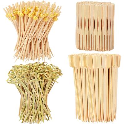 500pcs 4 Styles Cocktail Skewer for Drinks, Fruit, Charcuterie, Cocktail Garnish