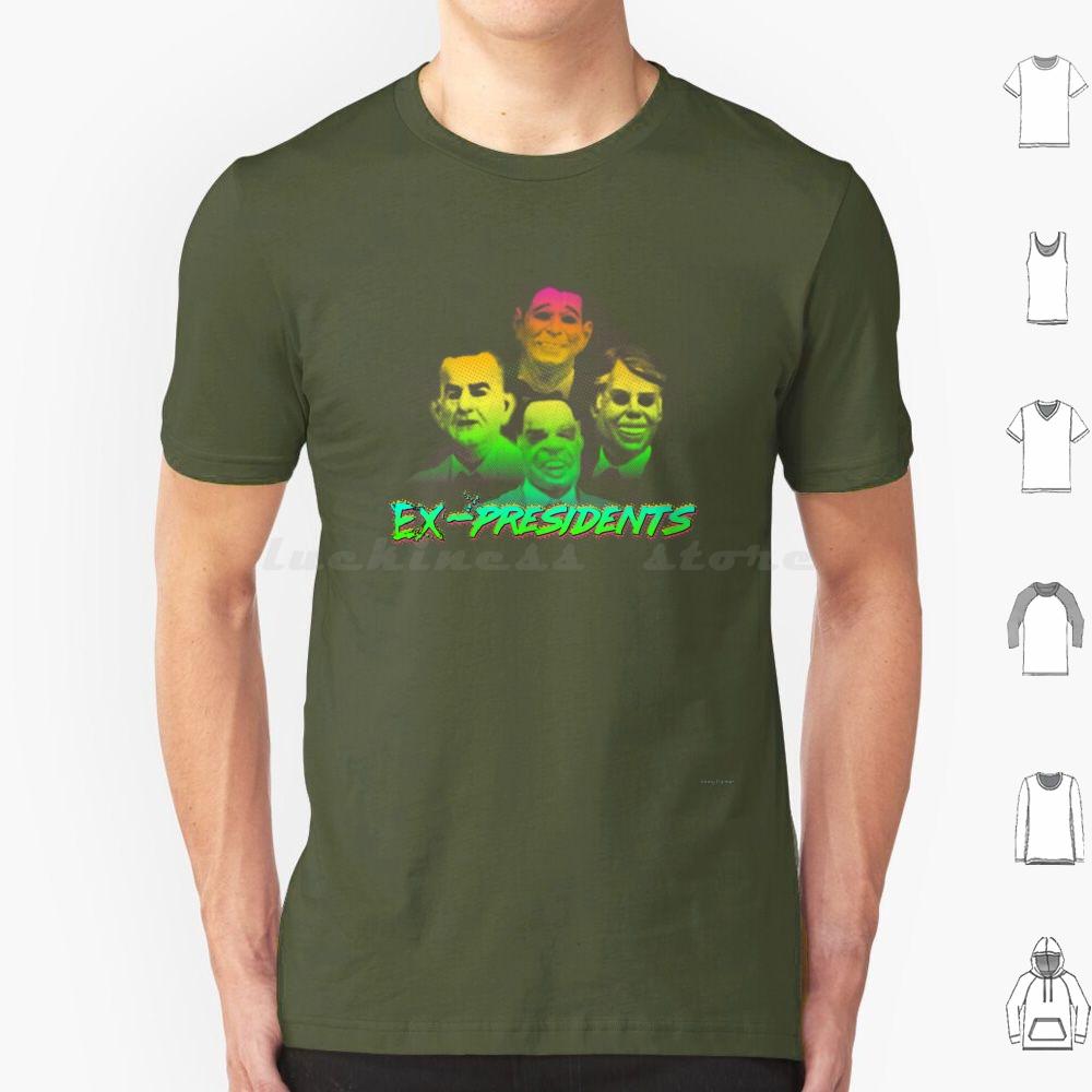 ExPresidents Appreciation Society T Shirt Cotton Men Women DIY Print Point Break 90s Movies Ex Presidents Surf Surfer Beach S