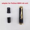 Lovely ADMOK M800 Acrylic Piston Fountain Pen BOCK/Schmidt Soft Smooth No.6/35# Nib Inking Copy Students Writing Gift Pen
