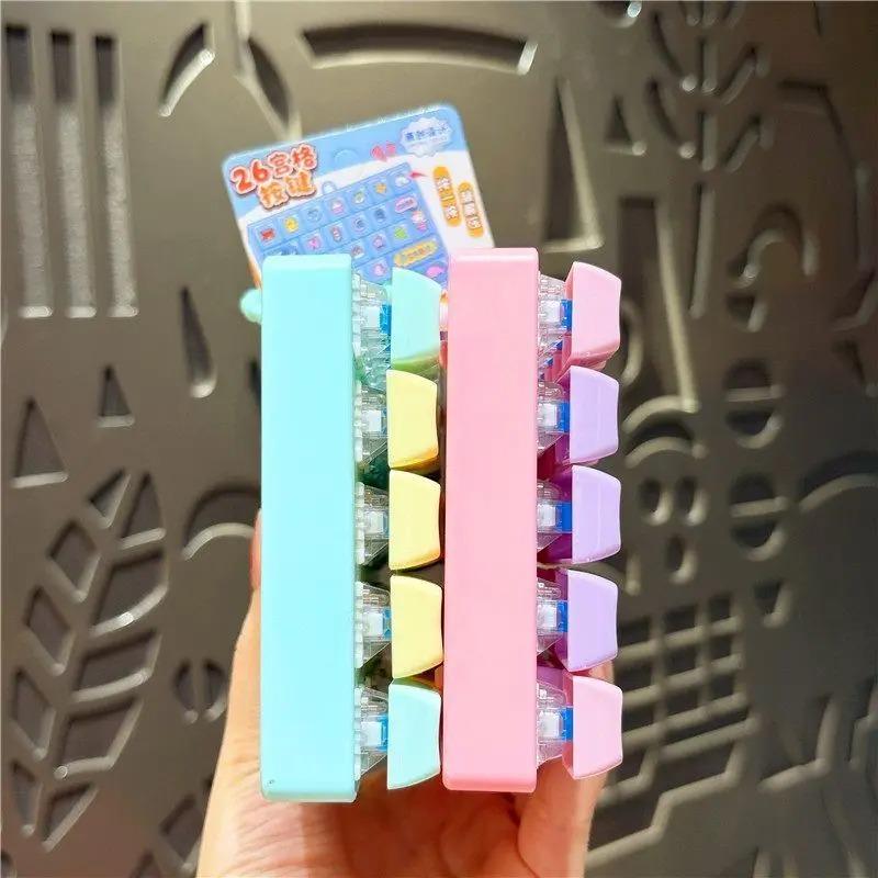 26-Key Stress Relief Keyboardtoy Keychain Non-Stop Happiness Cutecreative Student Children Birthday Gift Small Pendant Accessory