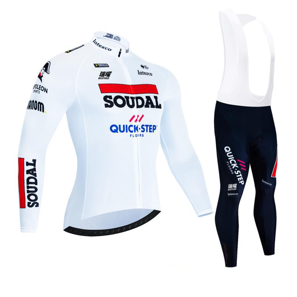 Men's Cycling Clothes Men's Quick-drying Fleece Cycling Clothes Bicycle New 2026 autumn breathable cycling suit