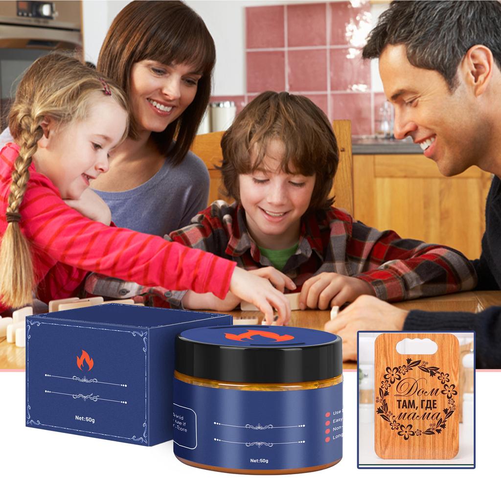 Wood Burning Paste Outdoor DIY Pyrography Wood Paste Leather Canvas Paper Combustion Aid Paste