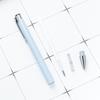 6 Pcs 1.0mm Ballpoint Pen Smooth Writing Pen Black Ink Stationery Pen Metal Retractable Ballpoint Pen for School