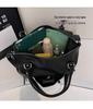 Stylish Women's Large Capacity Tote & Crossbody Bag