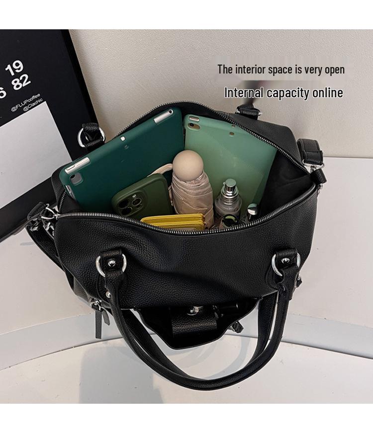 Stylish Women's Large Capacity Tote & Crossbody Bag