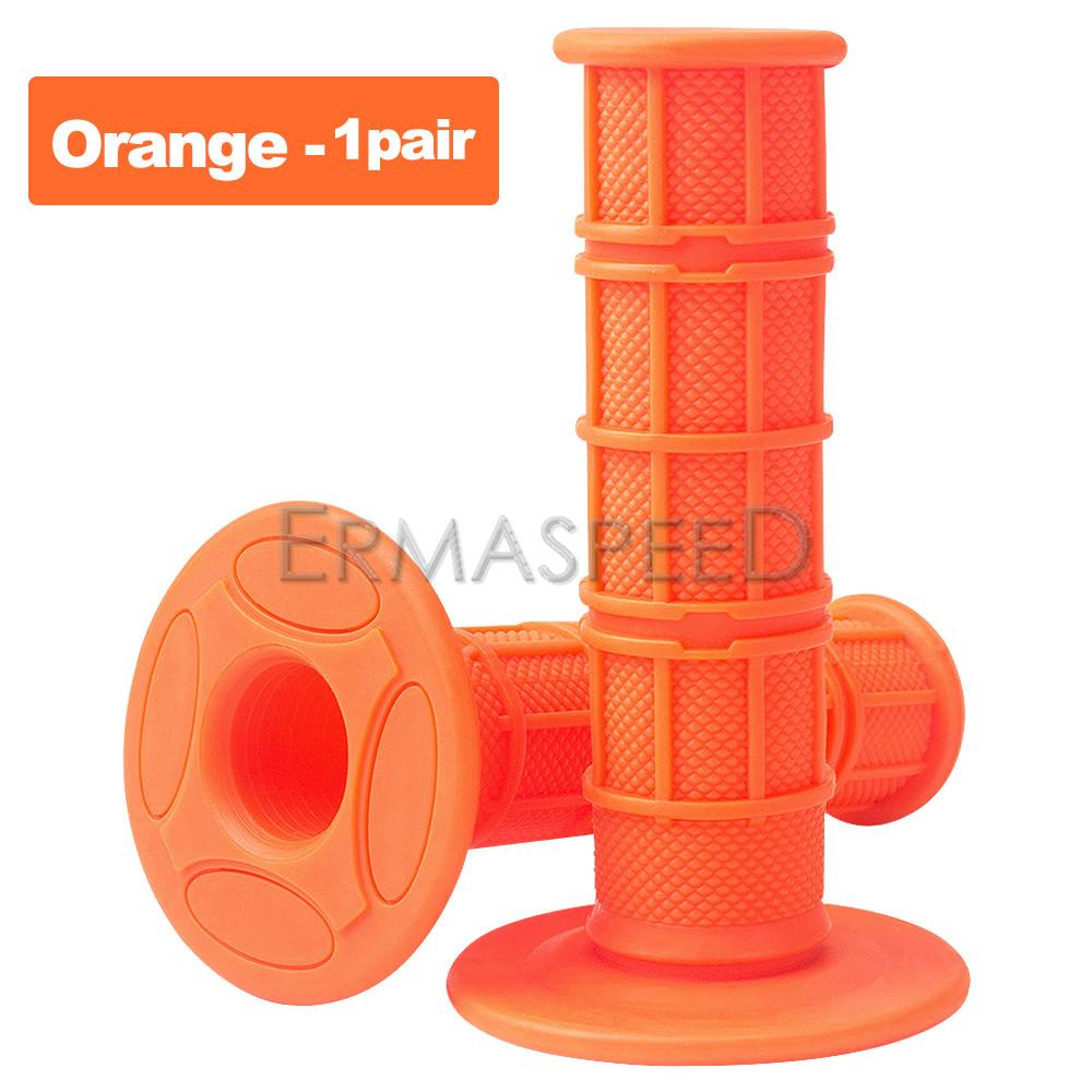 7/8"; 22mm 25mm Motorcycle Hand Grips Non-slip Rubber Bar End Handlebar Throttle Grips Universal Sport Dirt Bike Motocross