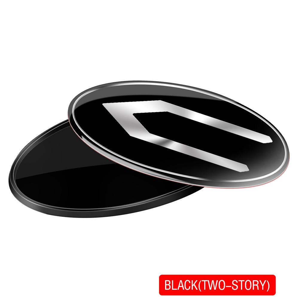 3D Auto Aluminium Metall Logo Abzeichen Karosserie Kotflügel Kofferraum Dekorations Aufkleber Für KIA Stinger RIO Sorento Picanto Ceed Borrego Syros K5