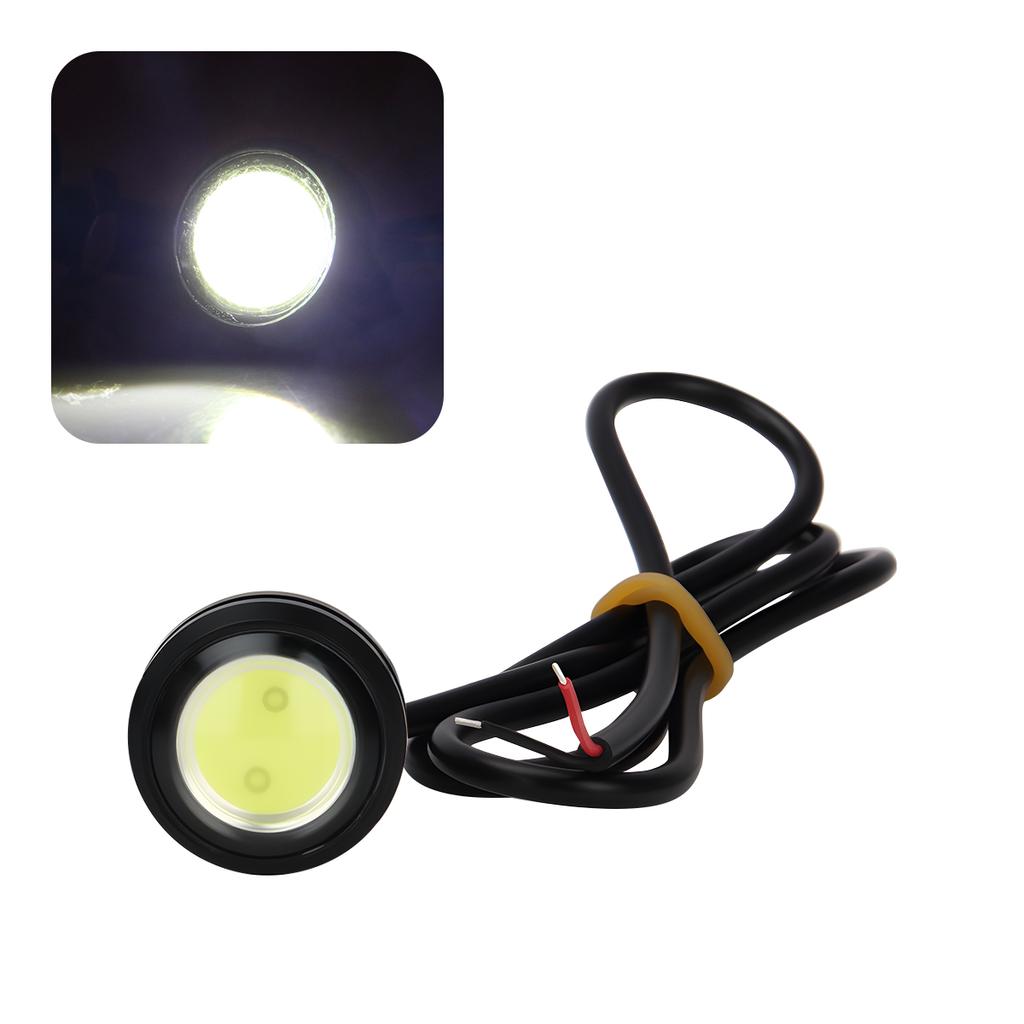 2PCS Motorcycle LED Eagle Eye Spotlight Lamp 10-32V Fog Lamp High Power 3W Headlight Driving Light for Car Motor Accessories