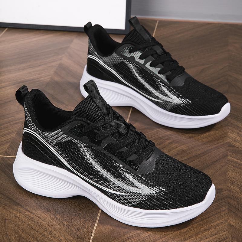 Knitted Breathable Women's Sports Shoes Marathon-Ready Running & Trail Hiking Footwear