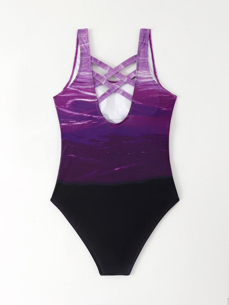 Gradient Color One-Piece Swimsuit: Fashionable, Sporty, Conservative Beachwear for Women (2026 Edition)