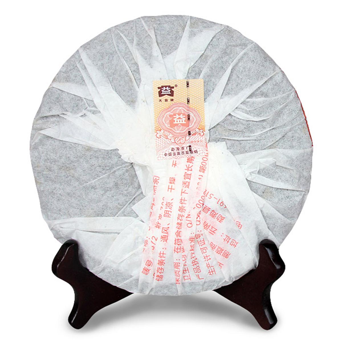 Пуэр Приготовленный Пуэр 357г Китайский спелый чай Пуэр ЮньнаньМэнхай Дайи Классический — фото 3