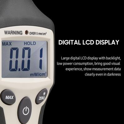 DT-2G delninis mikrobangų nuotėkio detektorius, didelio tikslumo skaitmeninis LCD ekranas EMF matuoklis
