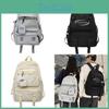 Style Urban Letter Backpack With Large Capacity For Campus And Everyday Carry