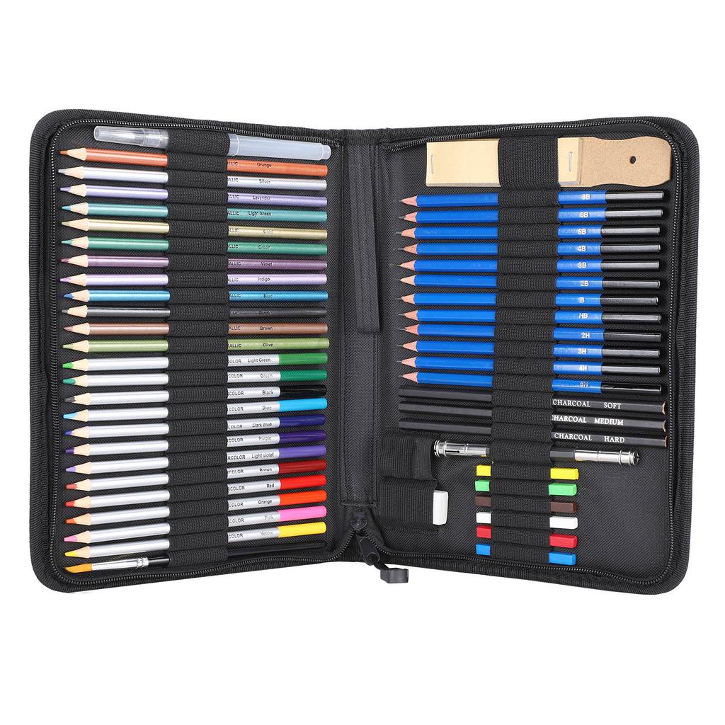 Buntstiftset Professionell Erwachsene Aquarell Malen Skizzieren Schreibwarenzubehör