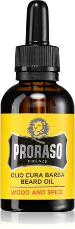 

PRORASO Масло для бороды с деревом и специями TU прозрачный