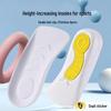 Snail Women's Arch Support Height Boost Pads - Sweat-Absorbing, Comfortable, Invisible Three-Quarter Insoles
