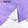 1-5Meters*148cm 190T Meetee Thin Waterproof Fabric Outdoor Sunscreen Sunshade Silver-coated Ripstop Umbrella Cloth Tent Material