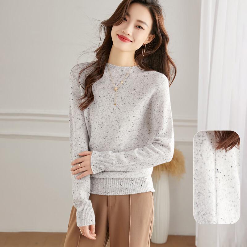 Srcr Women's 100% Pure Cashmere Pullover Sweater