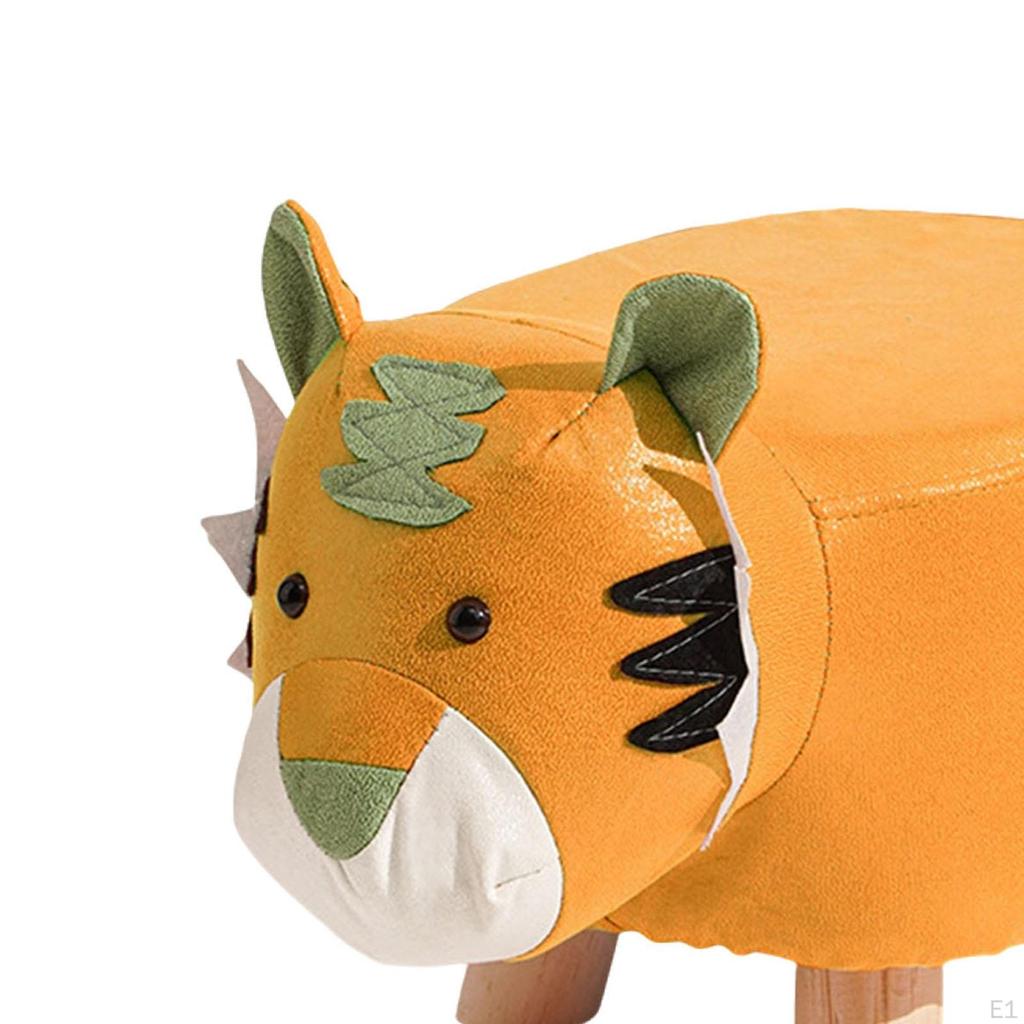 Sgabello ottomano in legno, poggiapiedi per animali, sgabello portatile, seduta bassa, divano, per la decorazione.