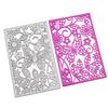 1/2/3/4/6/10/12pcs Butterfly Flowers Leafs Ectangle Frame Embossing Cutting Dies Stencil DIY Scrapbooking Album Cards Paper Decor Metal Craft