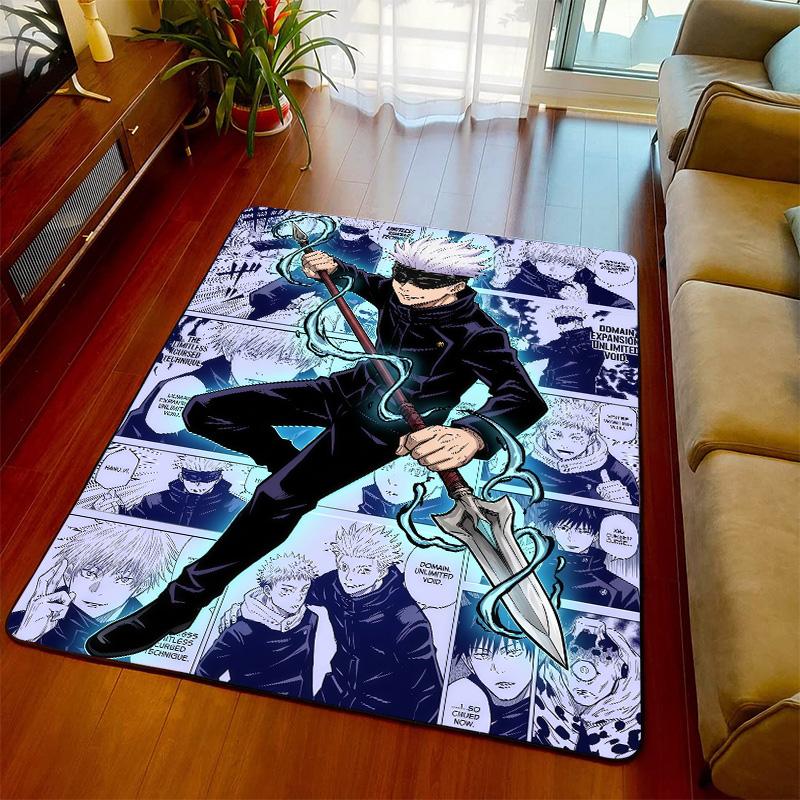 Jujutsu Kaisen Area Rug Carpet Non Slip Floor Mat Soft Bedroom Living Room Home Decor Anime Style -QJY