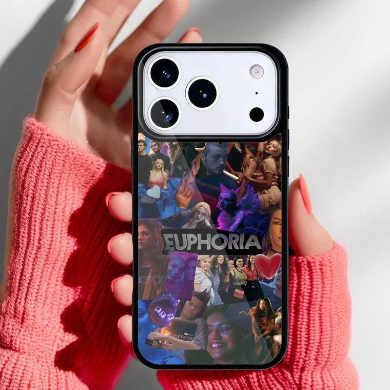 Euphoria Season 2 Phone Case for iPhone 17 16 15 14 13 Pro Max Back Cover for 12 11 Pro Coque