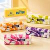 Smør Squishy PU Langsomt Stigende Klemmelegetøj Kreativ Flerfarvet Stresslindring Simuleret Smør Angstlindring Fidget Legetøj Til Voksen