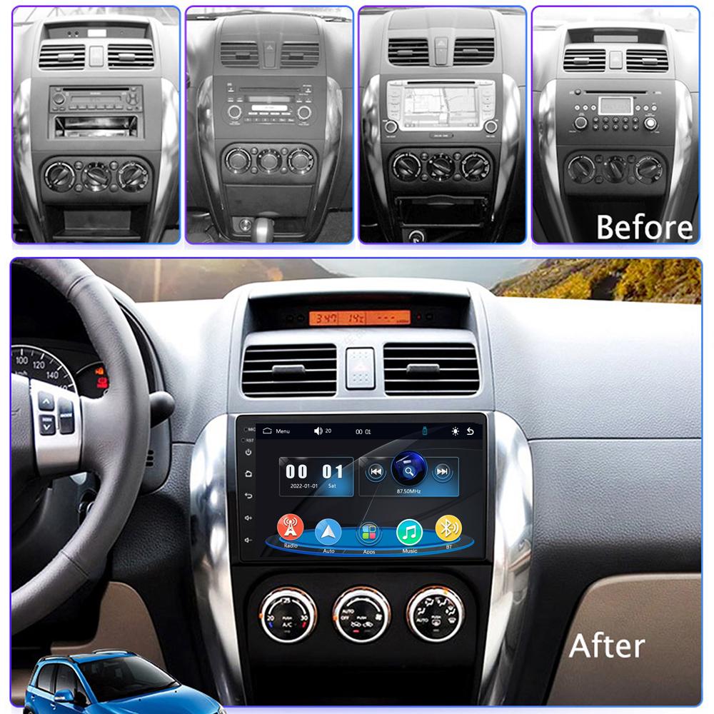 Icreative Car Radio Multimedia MP5 Player Head Unit Stereo BT For Suzuki SX4 2006-2013