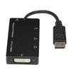 4‑in‑1 Adapter Cable Displayport To HDMIVGADVIo Converter Multifunction