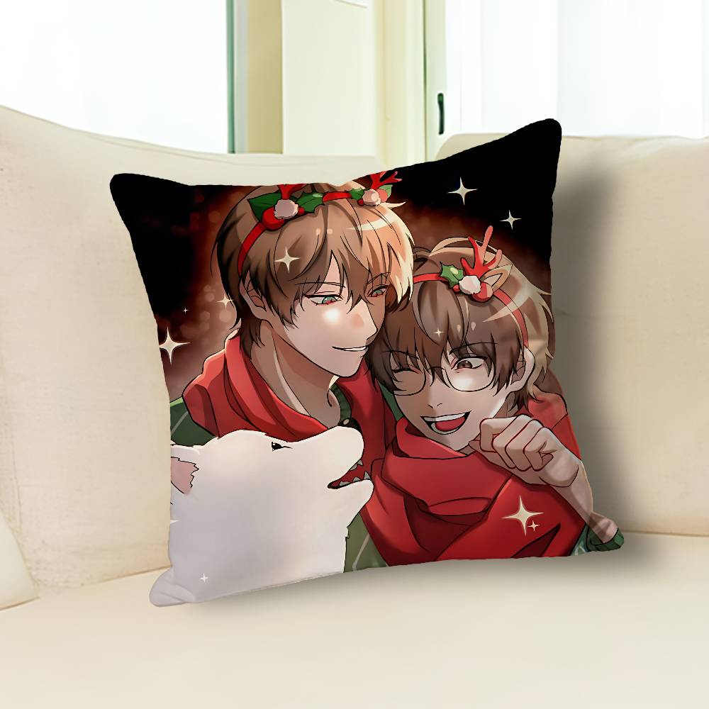 Manga L-Lost In The C-Cloud Various Sizes Square Pillow Case For Car Home Bedchamber Decor Custom Valentine gift