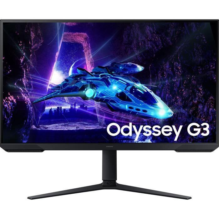 PC-skjerm for gaming - SAMSUNG - 32" - FHD - 180Hz - VA-panel - 1ms - Justerbar i høyde - LS32DG300EUXEN