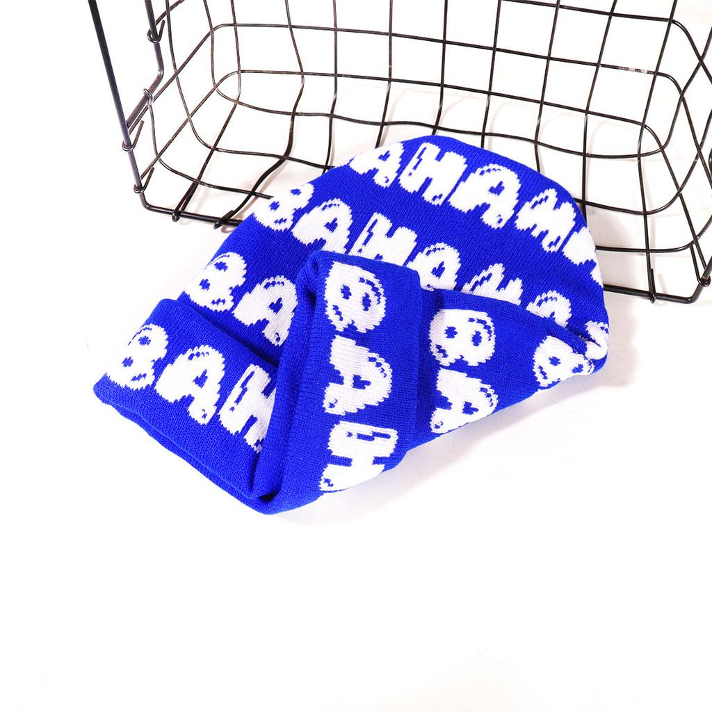 Knitted Letter Bahamas Cap Breathable Hat Urban Streetwear In Seasons Cold