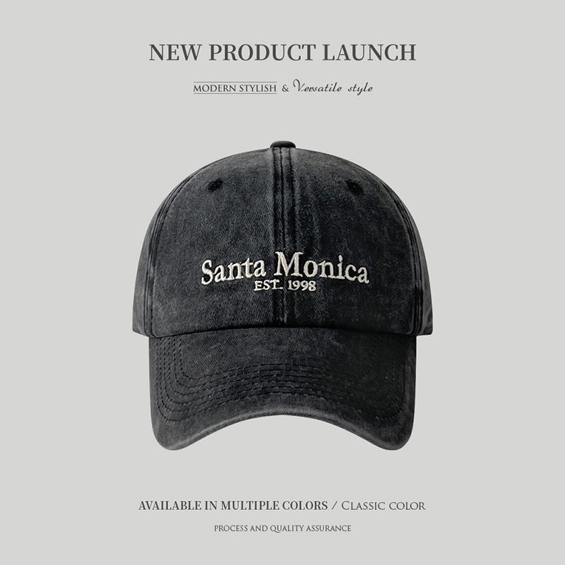 Women's Embroidered Letter Baseball Cap, Casual Fashion, Lightweight Polyester, Hand Washable, Versatile, Letter Embroidery, Baseball Cap