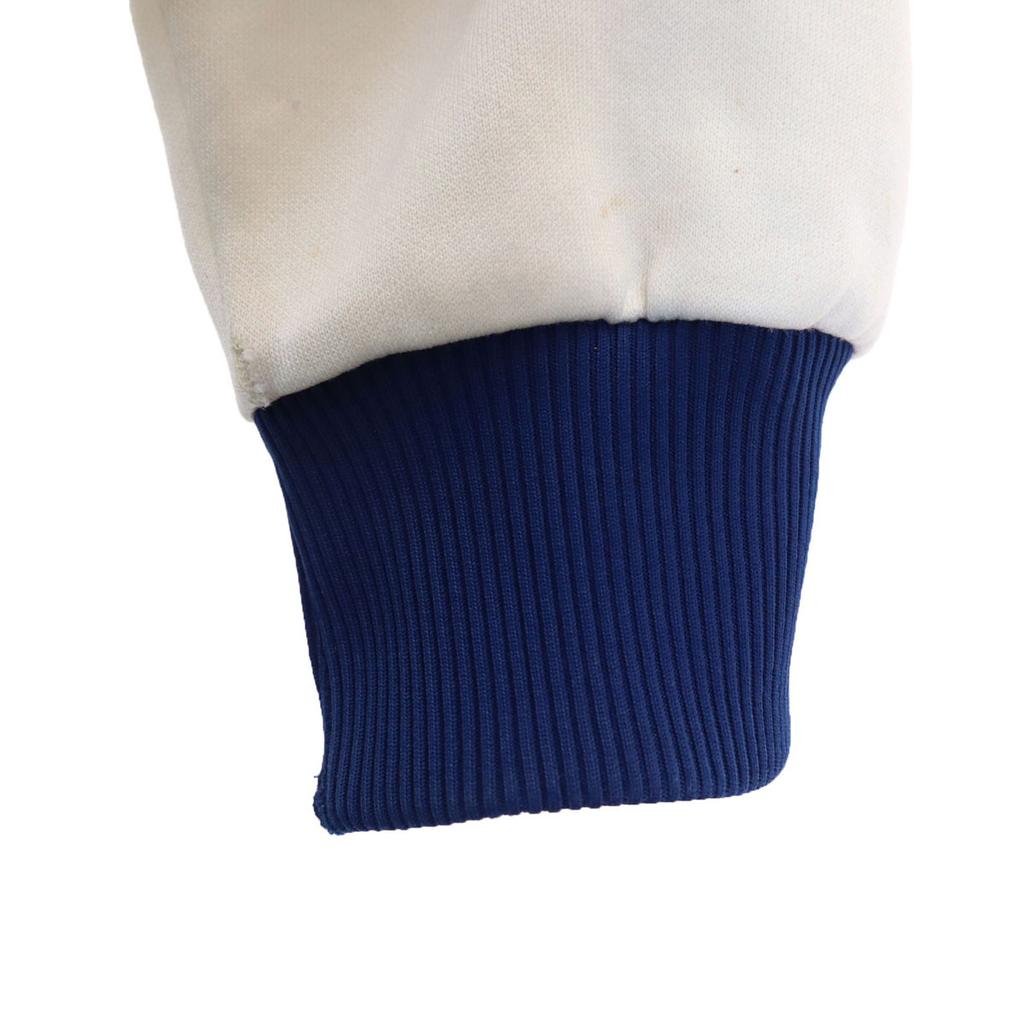 Adidas anos 70 80 vintage Jaqueta de Treino 4 Sistema Branco Descente Jersey Masculino Usado