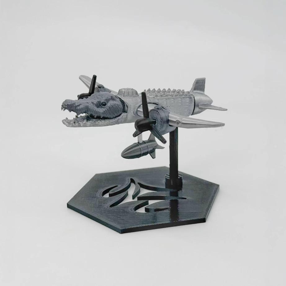 Printed Tung 3d Tung Tungsahur Action Figure Model Assembly Toy Desk Decor Gift