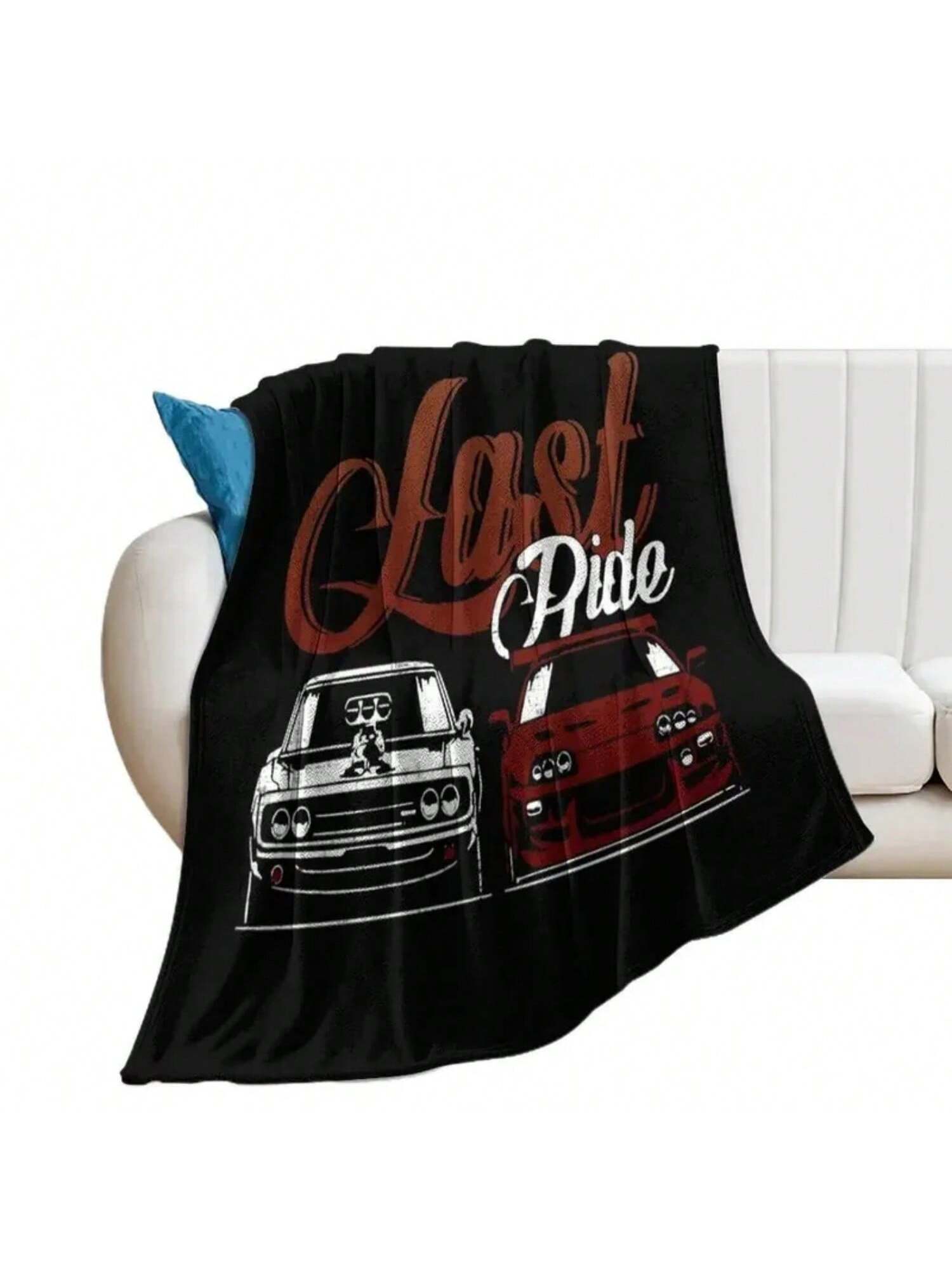 Last Ride Fast Furious Throw Blanket Bed Linens Winter Beds Blankets Blankets For Bed Winter Beds BlanketsJKm! 75X95CM