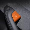 4pcs Car Door Button Control Panel Decoration Stickers Car Window Lifter Switch Suede Sticker for Tesla Model 3 Highland 2024-Up