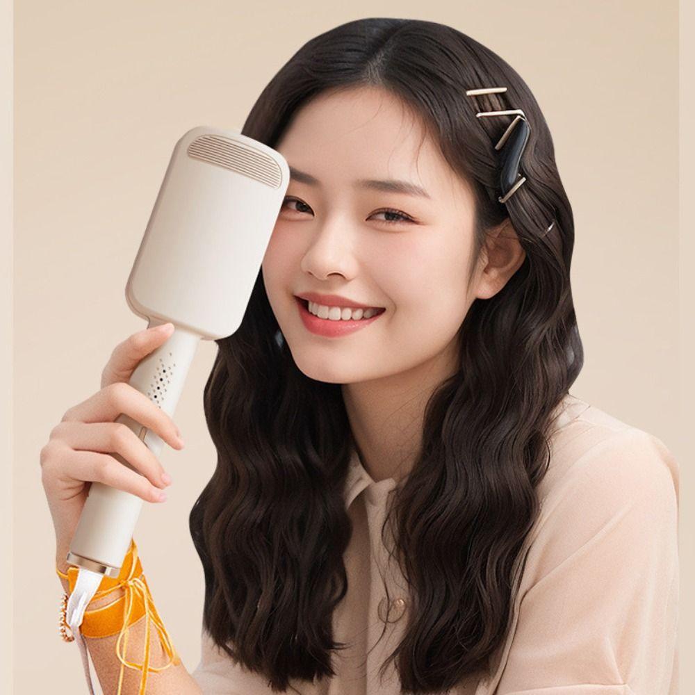 Rotating Deep Wave Hair Curler 4 Temperature Adjustable Large Curling Iron  Salon