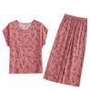 Elegant Women's Pants Sets Summer Vintage Clothes Casual Plus Size 2 Piece Sets