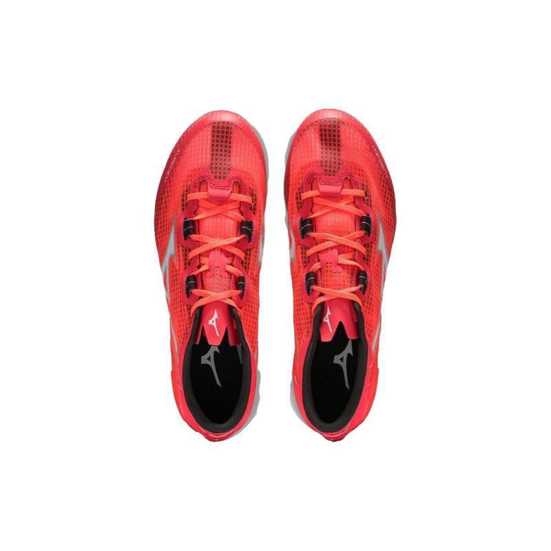 Mizuno X-Laser Durable Breathable Low-Top Training Running Shoes Unisex Red Gray Sneakers U1GA230302