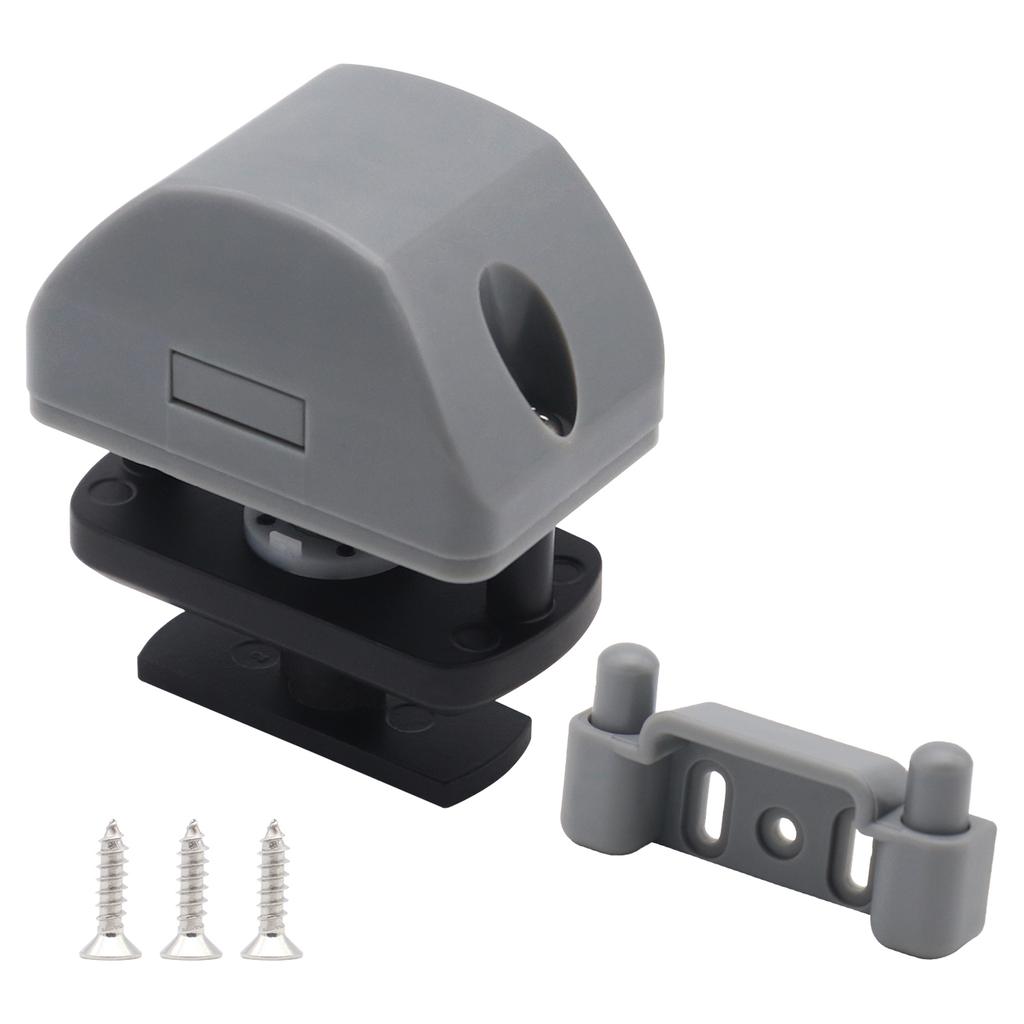 Keyless Cupboard Locks Camper Car Push Lock Caravan Boat Motor Home Cabinet Drawer Lock for RV Yachts Motorhome Camper Caravan