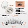 Miumi - Natural Wispy Magnetic False Eyelashes / Applicator / Set