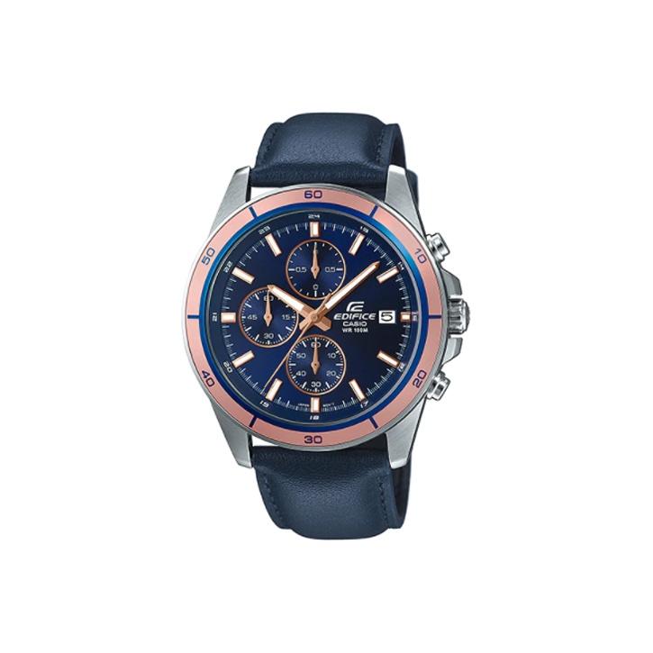 CASIO Men EDIFICE Blue Watch EFR-526L-2AV EFR-526L-2AV Blue Regular Watch Box