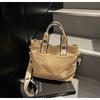 New Niche Contrasting Color Bag Women's Commuter Messenger Bag Fashion Casual Simple Temperament Tote Bag