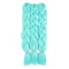 Glowing Braid Anti-slip Role Play Prop High Temperature Silk Lightweight Flashing Light Hair Extensions Dirty for Club
