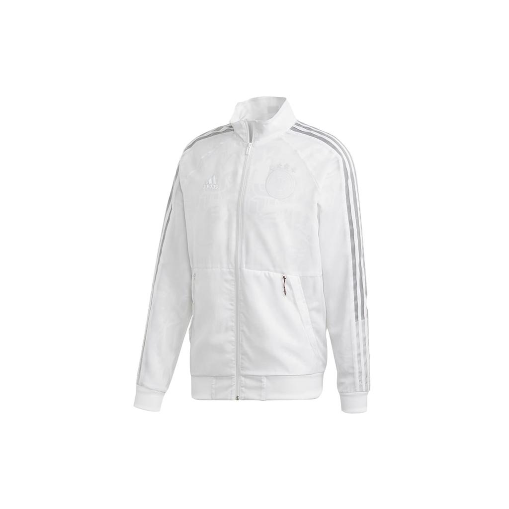 adidas Jackets Men's White Stand Collar Moderate Other FT2973